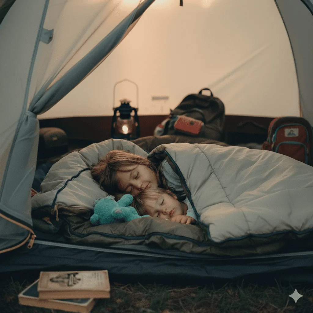 Matelas et sac de couchage