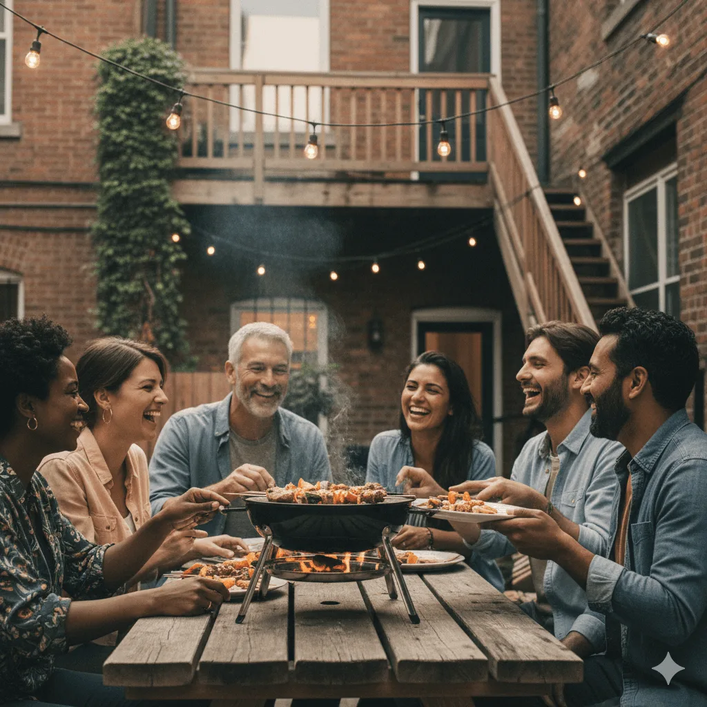 BBQ portatif et équipement de cuisson extérieure disponibles à la location