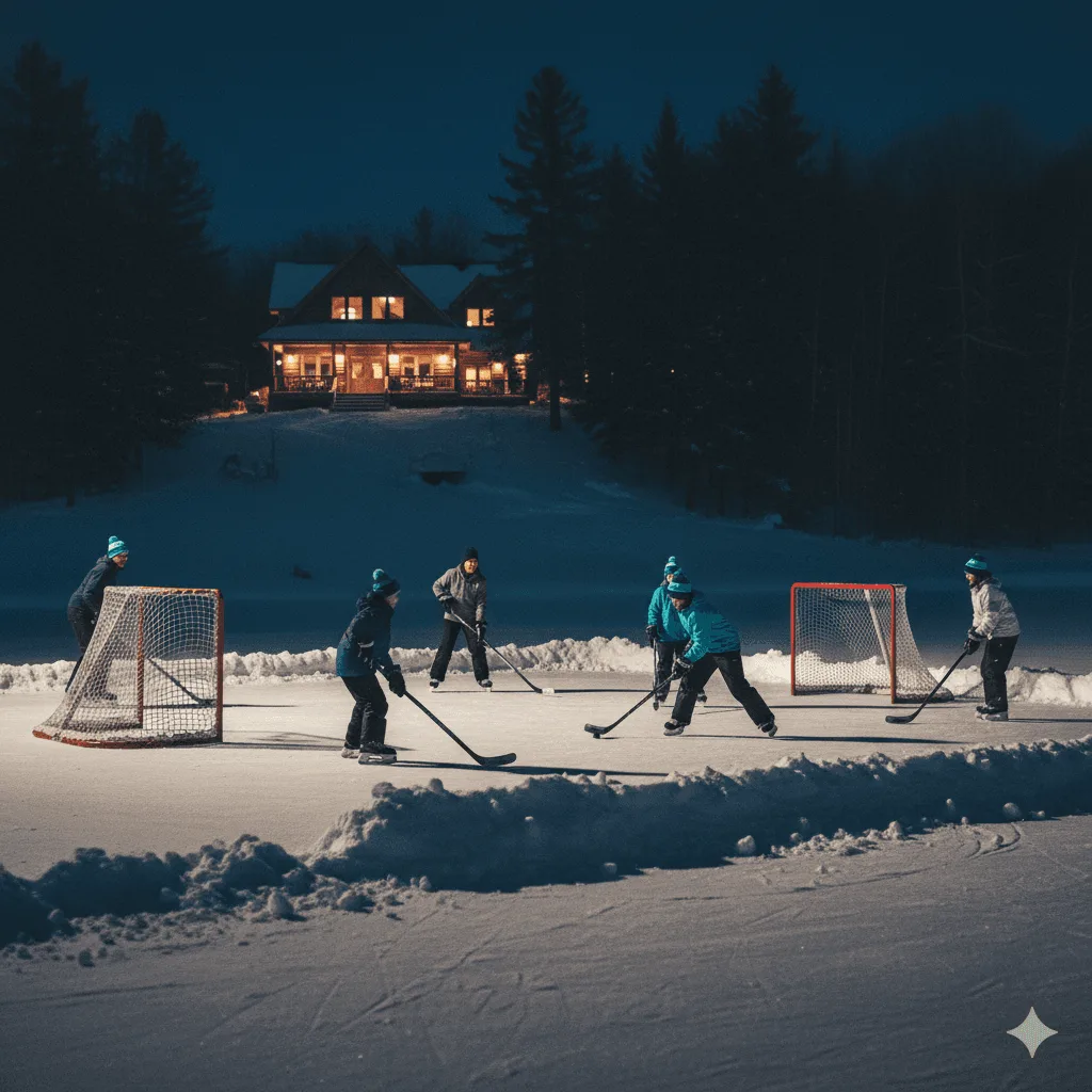 Patins à glace et équipement de hockey disponibles à la location
