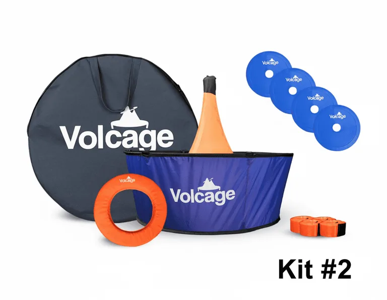 Jeu de Volcage – Le sport hybride entre l'ultimate frisbee et le disc golf - Kit#2