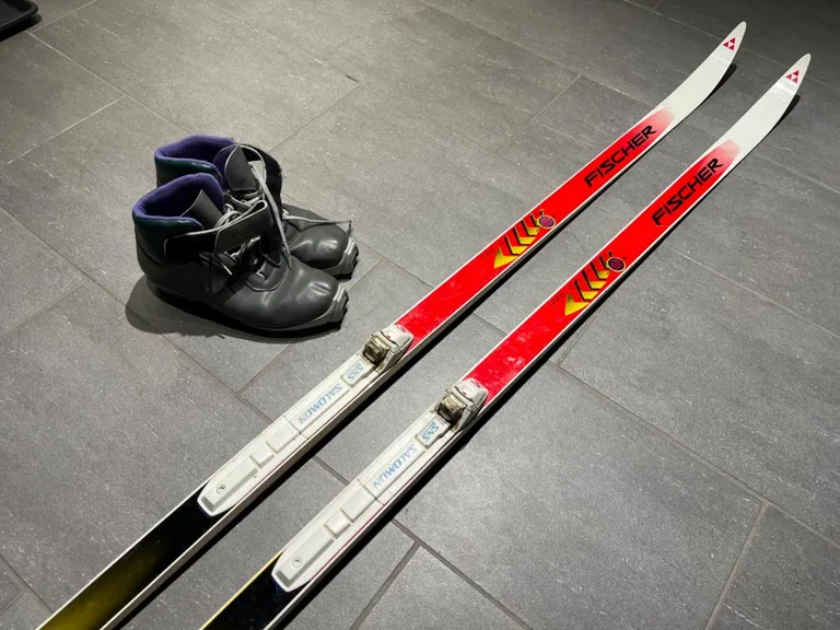Kit de ski de fond Fischer 190 cm / EU 39 / US Femmes 8 / US Hommes 6.5