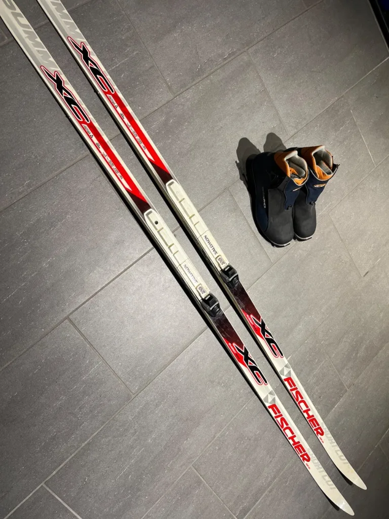 Kit de ski de fond Fischer 198 cm / EU 43 / US Hommes 9 / US Femmes 10.5