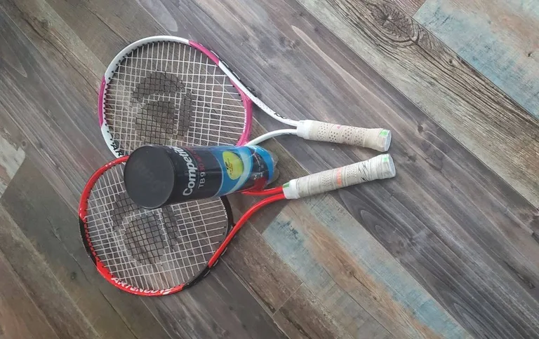Lot de 2 raquettes de tennis enfant (6-11 ans)